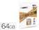 Carte mémoire microsdxc 64gb -élite gold classe 10