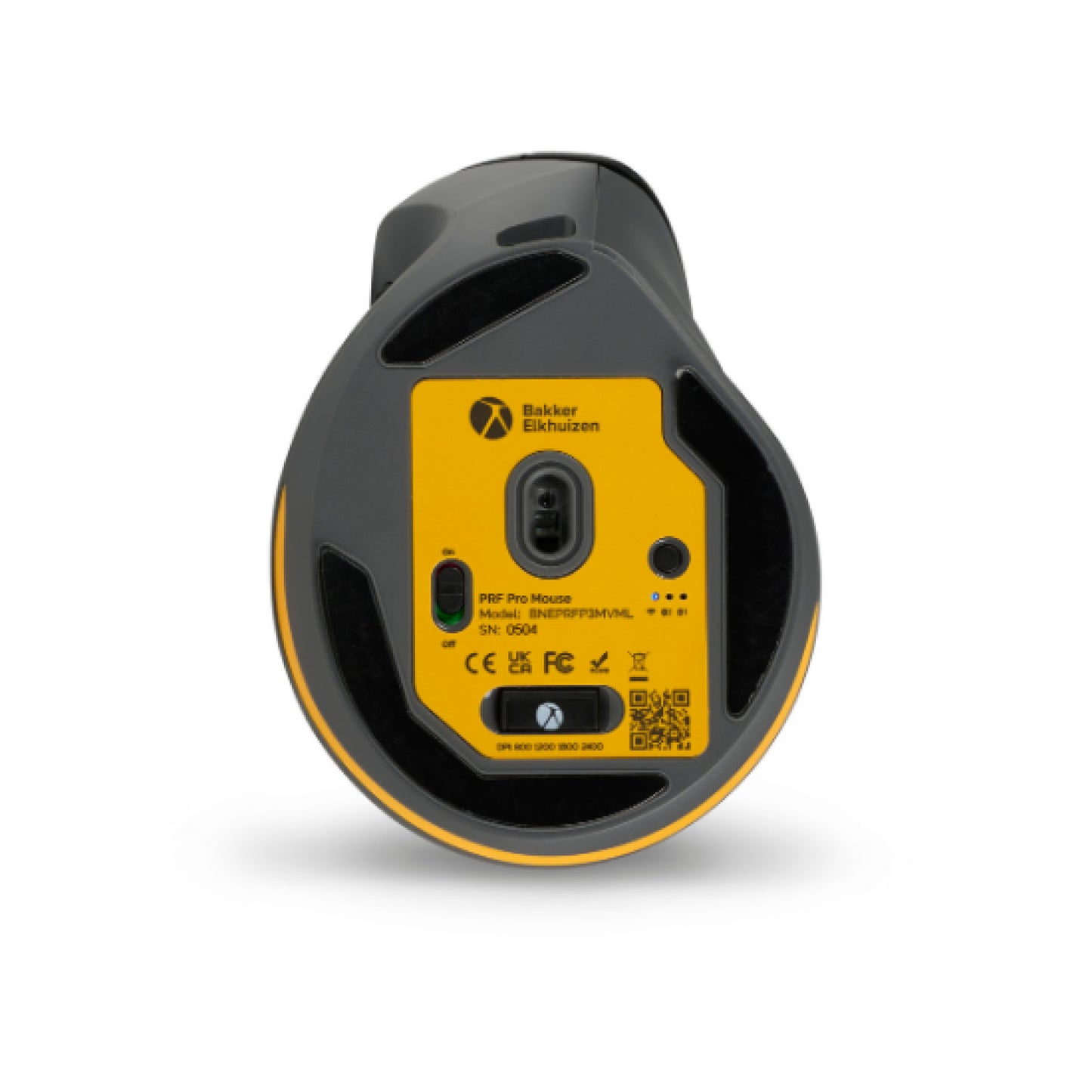 Souris verticale sans fil gaucher - Ergonomie avancée