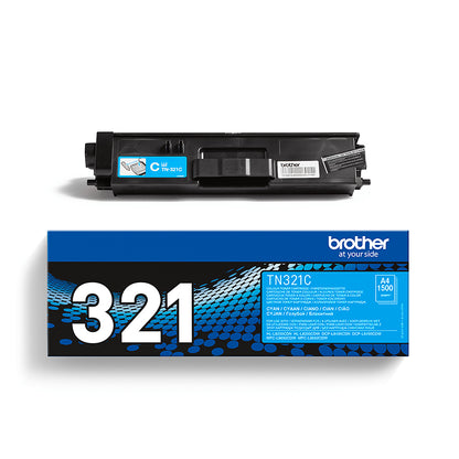 Cartouche toner Brother cyan tn-321c - 1500 pages