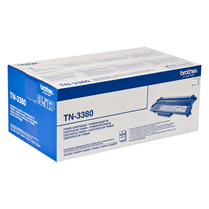 Cartouche toner Brother tn-3380 - rendement 8000 pages