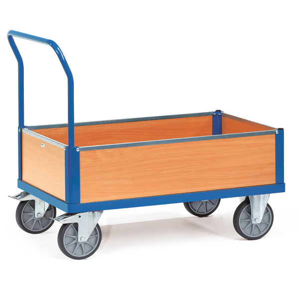 Chariot caisse en bois - Charge 500 kg