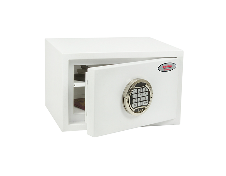 Coffre fort serrure électronique 7 litres - blanc