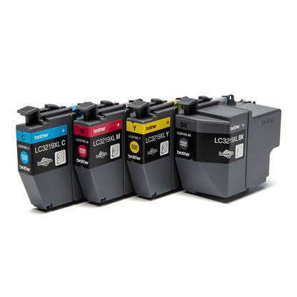 Pack cartouches Brother lc3219xl - haute capacité, 3000 pages