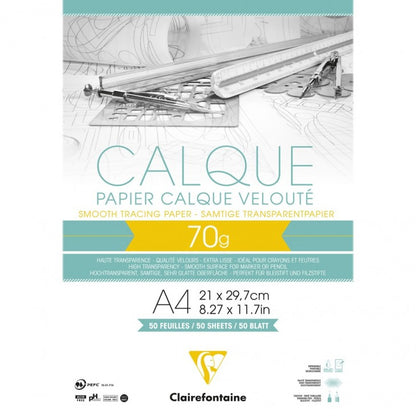 Calque 21x29.7 70/75g bloc 50f96500