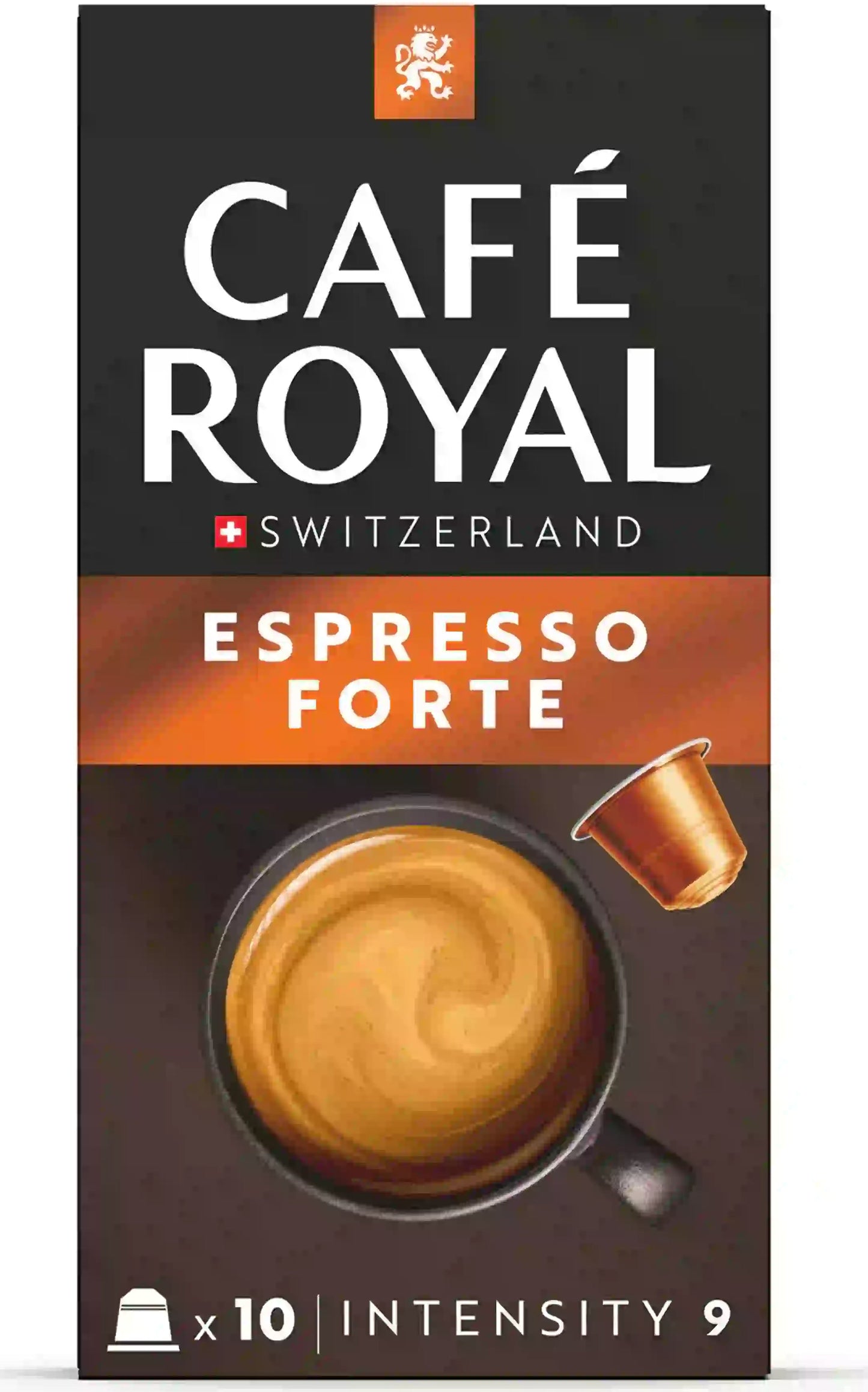 Capsules Café royal espresso forte - intensité 9, compatibles nespresso
