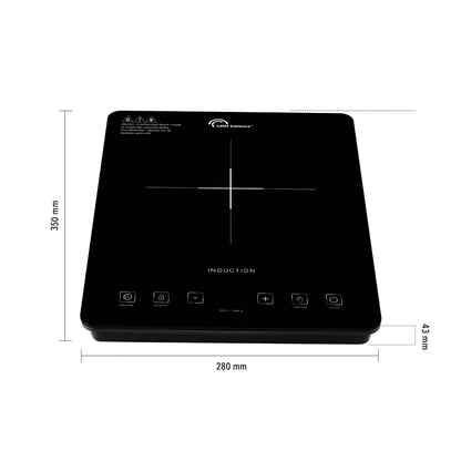 Plaque de cuisson Induction Portable - 2000W, Minuterie 3h