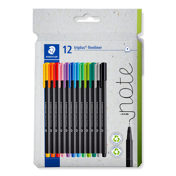 Feutre Fineliner 334E/12 - Pointe Superfine