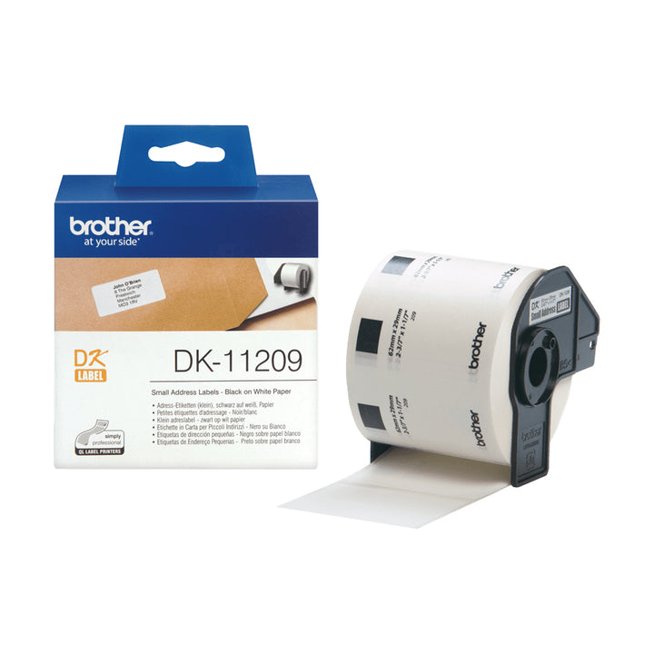 Rouleau d'étiquettes Brother 29x62mm - 800 étiquettes