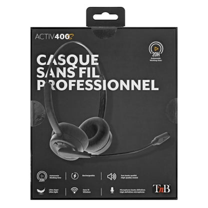Micro-casque sans fil activ 400s - usb type-c, bluetooth 5.2