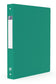 Classeur dos 40 mm polypropylène 4 anneaux rond vert