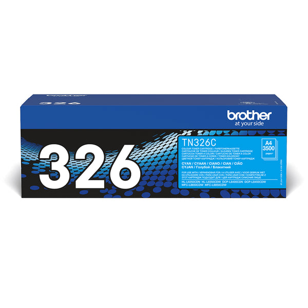 Cartouche toner Brother cyan tn-326c - 3500 pages