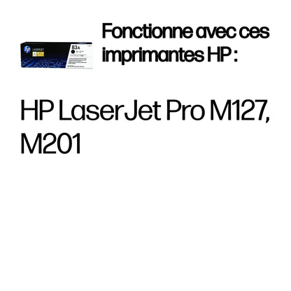 Cartouche toner HP laser cf283a - 1500 pages