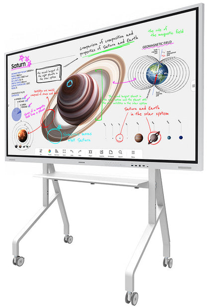 Support mobile écran 55-86" - Réglable et robuste