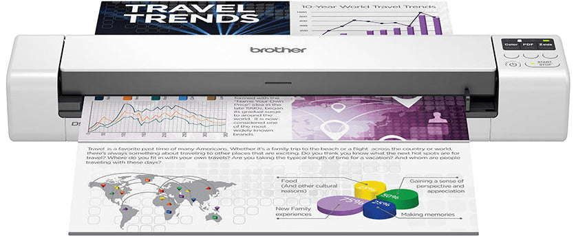 Scanner Brother mobile ds-940dw - connectivité wifi