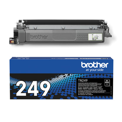 Cartouche d'encre Brother laser tn-249bk - haute capacité 4500 pages