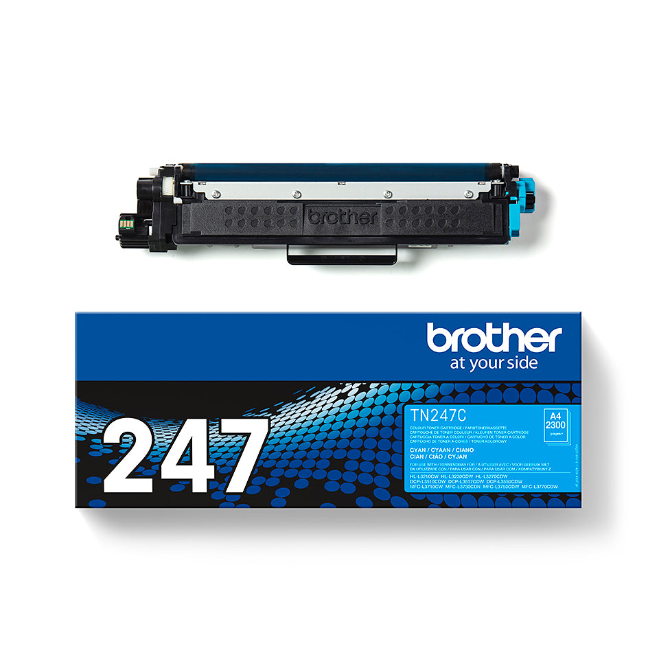 Toner laser Brother tn247cy - haute capacité 2300 pages
