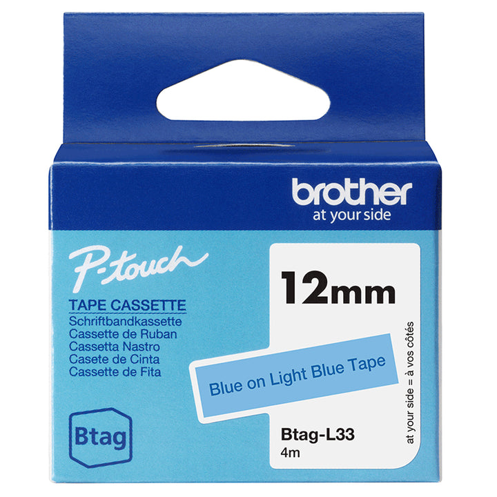 Ruban étiqueteuse Btag 12mm - Résistant et polyvalent
