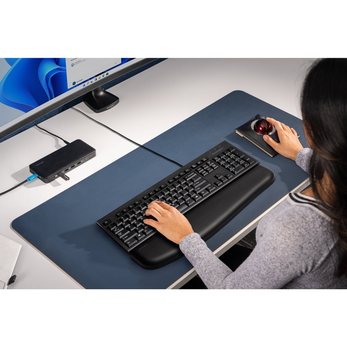 Clavier filaire kb100 eq - résistant aux éclaboussures