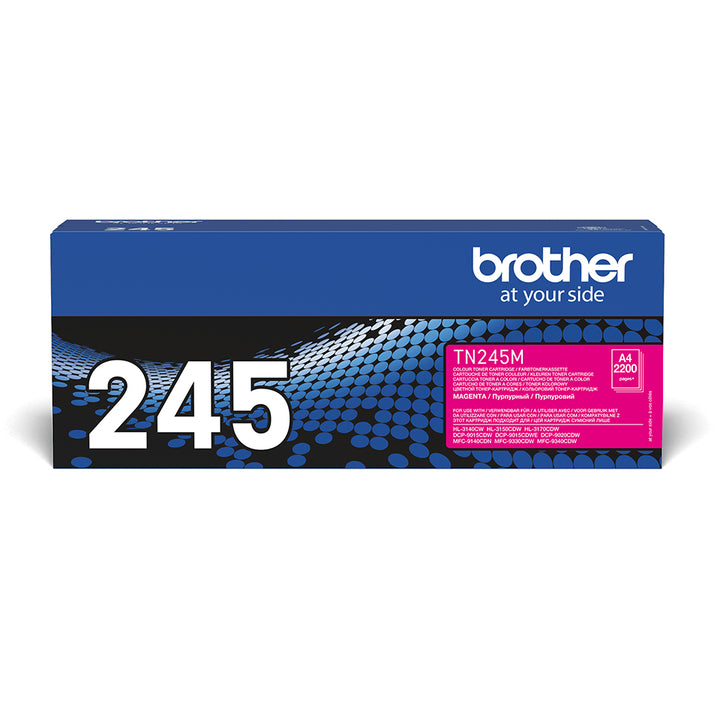 Toner laser Brother tn245m - haute capacité magenta