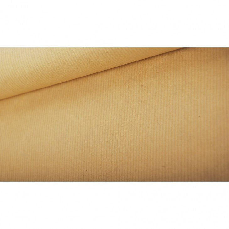 Papier cadeau kraft or - rouleau 50m x 70cm