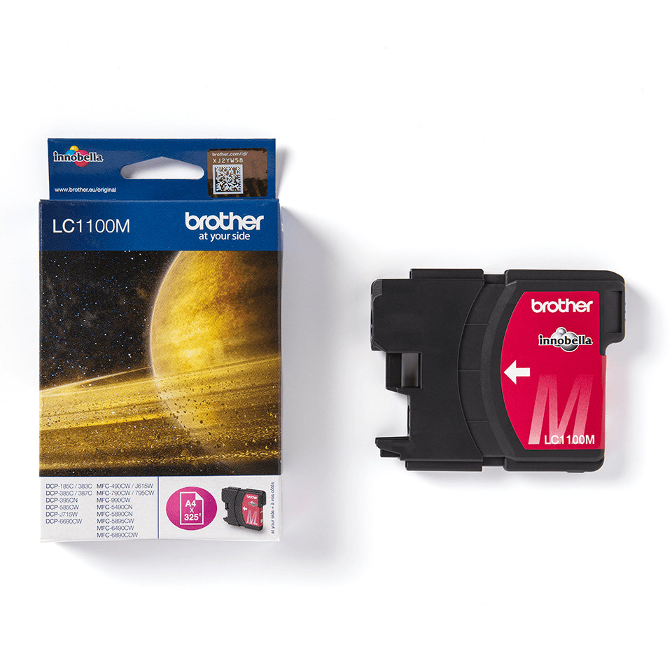 Cartouche d'encre Brother LC1100m magenta - haute qualité