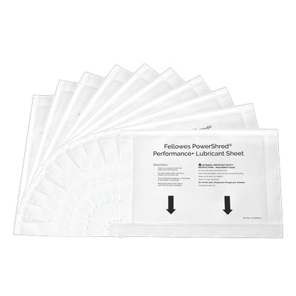 Feuilles de lubrification destructeurs -lot de 10