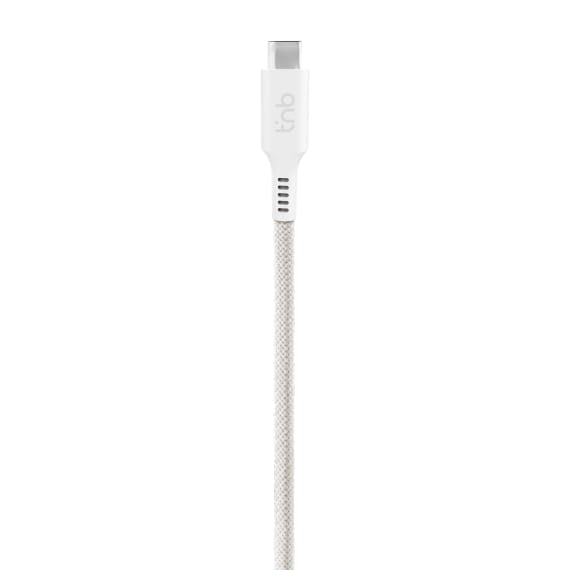 Câble usb-c 1,5m aimanté blanc - connectivité simplifiée