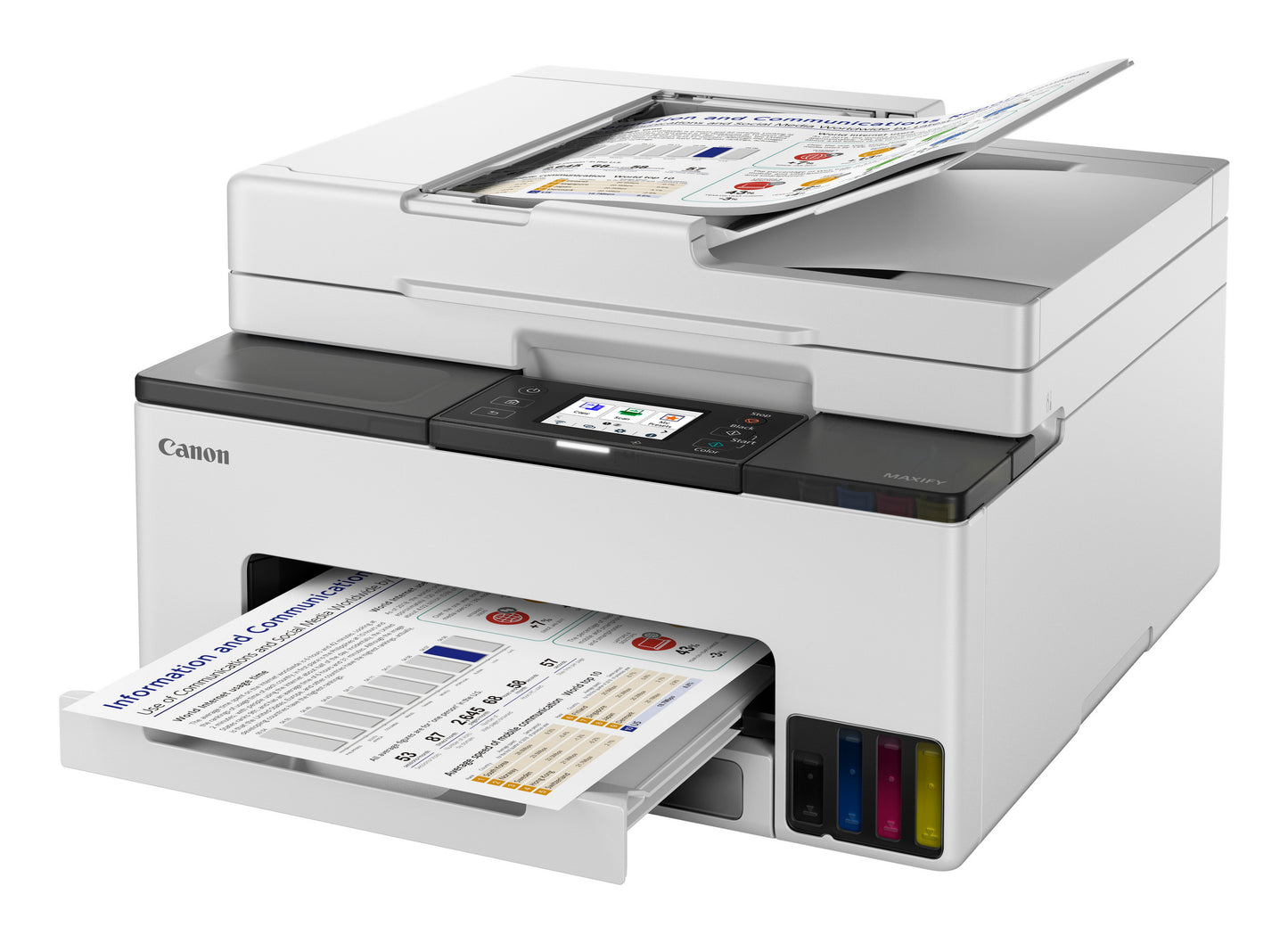 Imprimante multifonction megatank canon gx20504 - jet d'encre couleur rapide