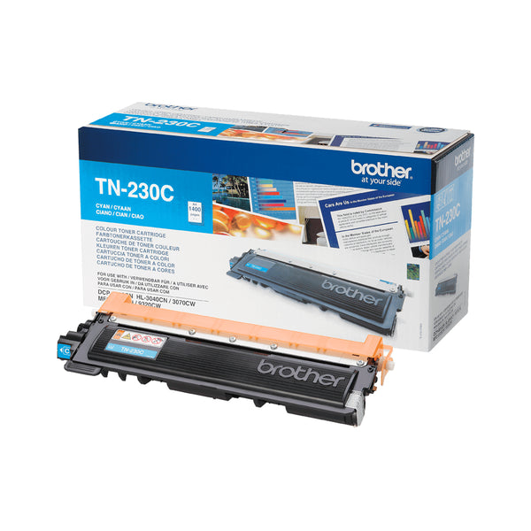Cartouche toner Brother cyan tn-230c - 1400 pages