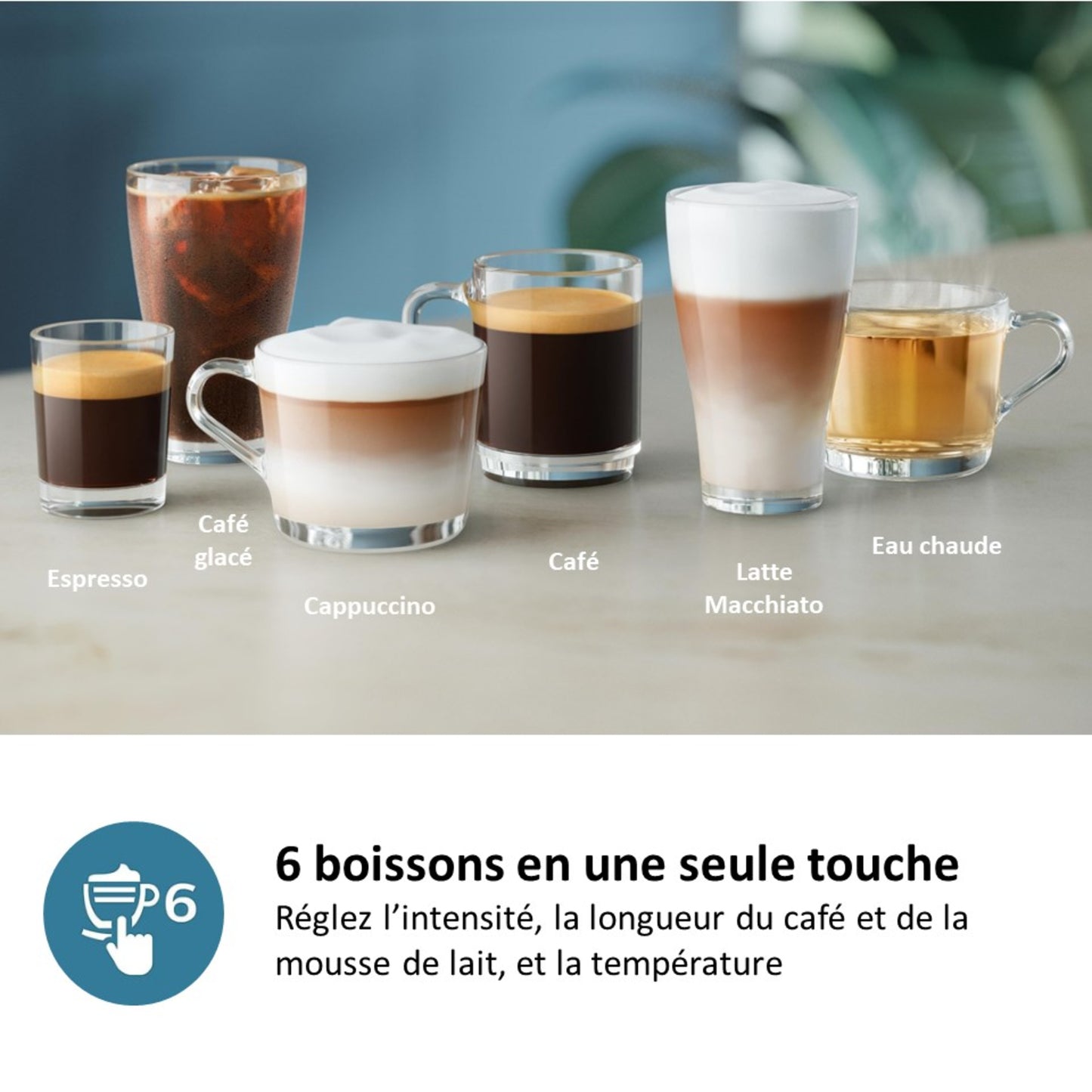 Machine à expresso automatique EP 3329 - Broyage silencieux