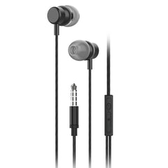 Ecouteurs Filaires Intra-Auriculaire Noir/Aluminium Urban Sound Jack 3,5 mm
