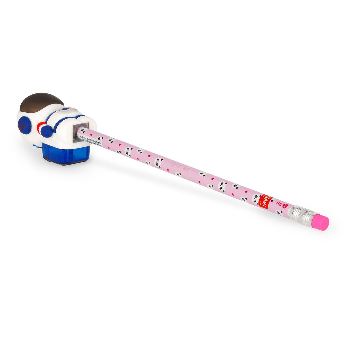 Taille-crayon lumineux Legami Astronaute - réservoir amovible, magique