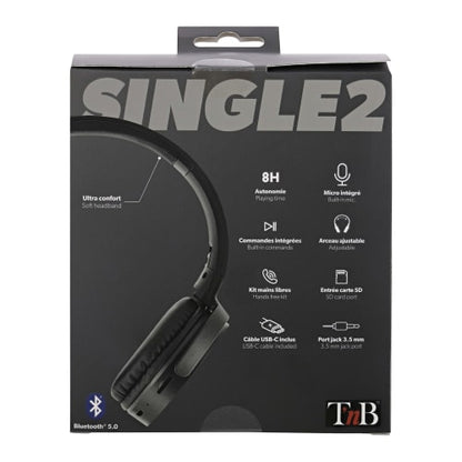 Casque bt 5.0 - confort et polyvalence