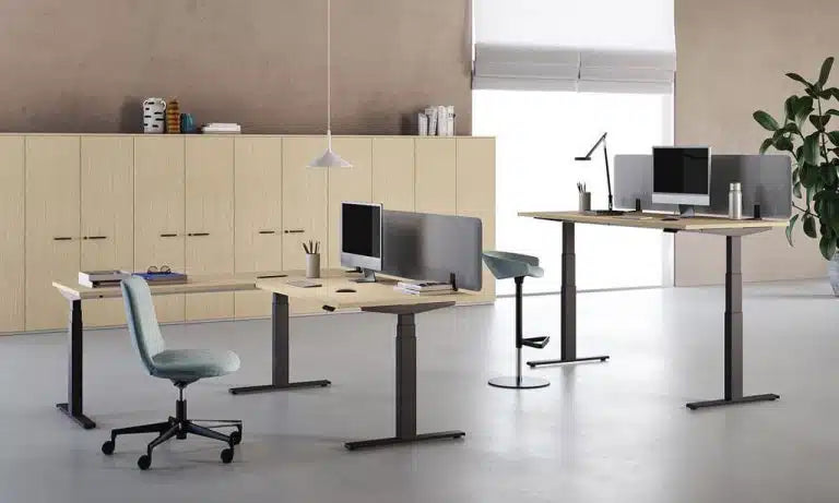 Espace de travail pour les postes assis-debout