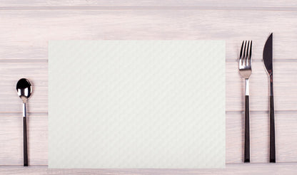 Set de table  30x40- lot de 500 -blanc