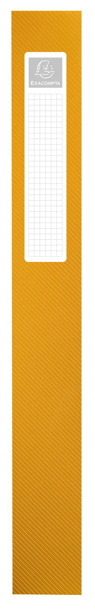 Boite classement polypro bee blue dos 40mm -assorti