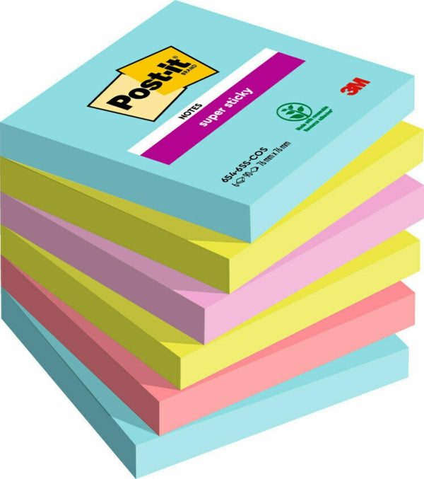 Bloc Post-it® sticky 76x76 cosmic