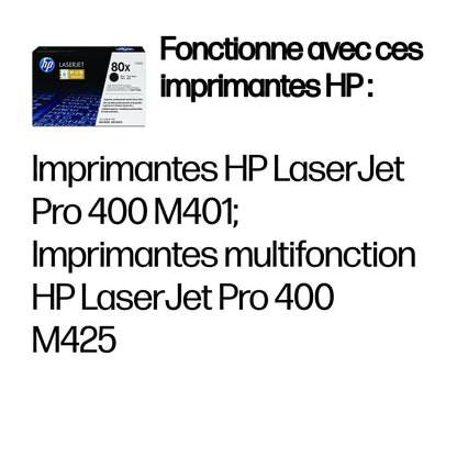 Cartouche toner HP cf280x - rendement élevé 6900 pages