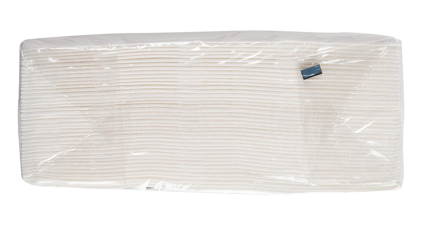 Service cocktail 2 plis 20x20 lot de 50 blanc