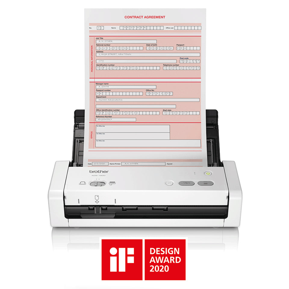 Scanner Brother ads-1200 - numérisation rapide et compacte