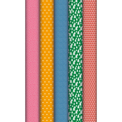 Papier cadeau Clairefontaine Motif 60 g/m² 0,70x5m