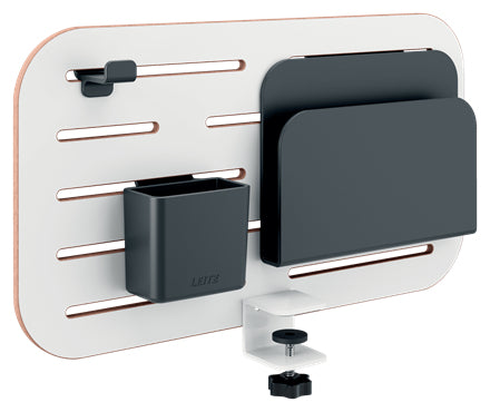 Organiseur de bureau ergonomique avec 3 accessoires -gris