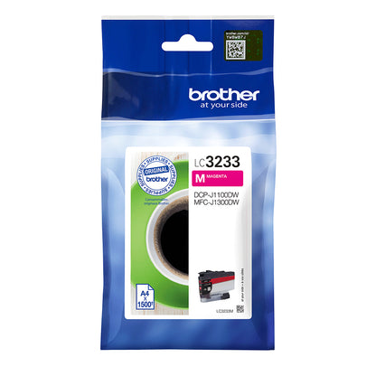 Cartouche d'encre Brother LC3233ma - magenta, 1500 pages