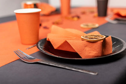 Assiette carton 23cm p/20 noir