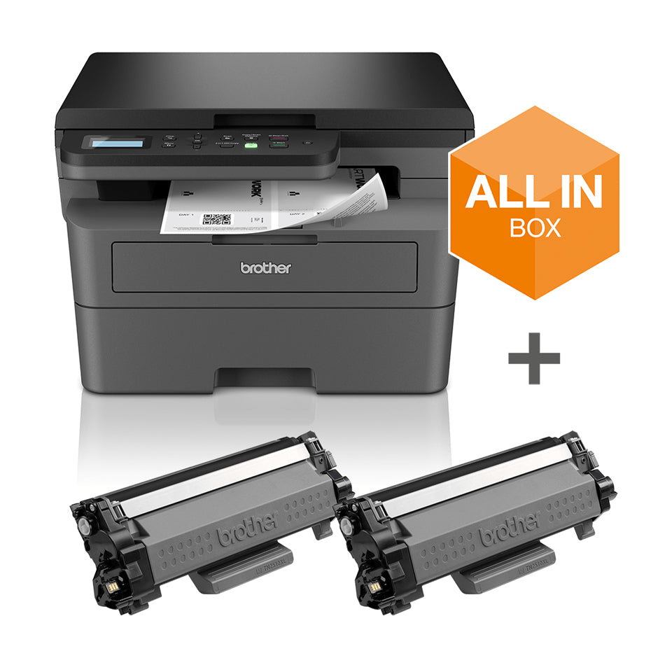 Imprimante laser brother dcp-l2627dwxl - impression rapide