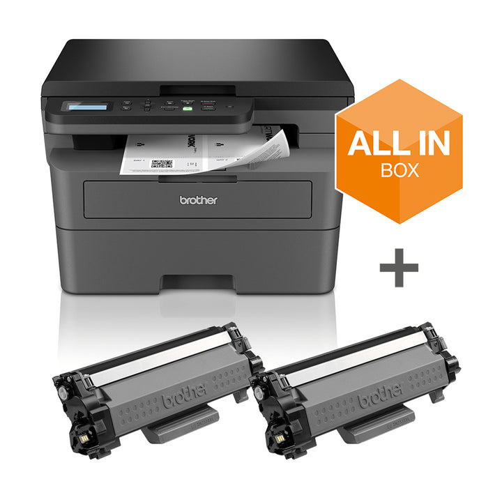Imprimante laser brother dcp-l2627dwxl - impression rapide