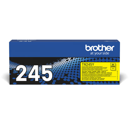 Toner laser Brother tn-245y - haute capacité jaune