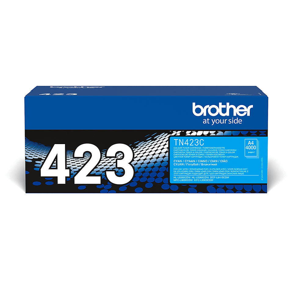Cartouche toner Brother cyan tn-423c - 4000 pages