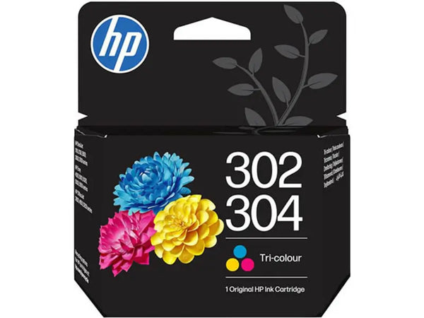 Cartouche HP 302/304 B7RT6AE Couleur Cyan Magenta Jaune 165 pages