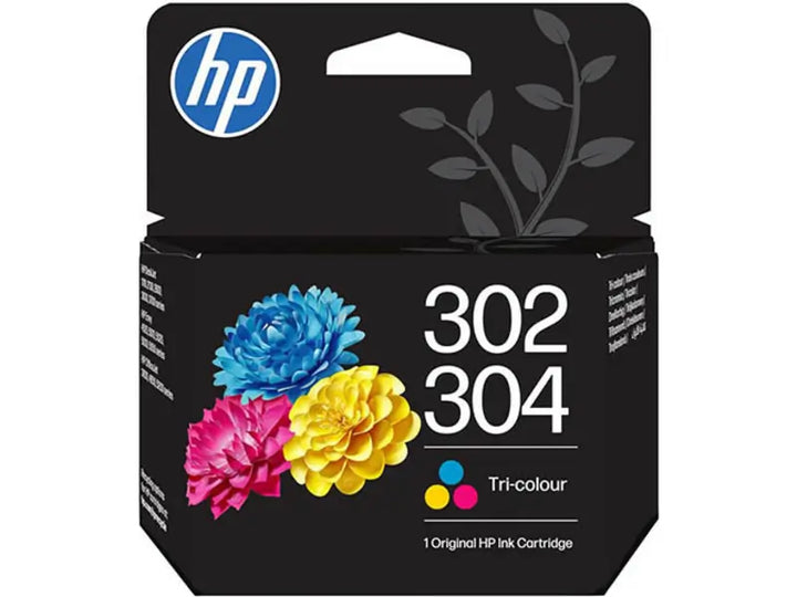 Cartouche HP 302/304 B7RT6AE Couleur Cyan Magenta Jaune 165 pages